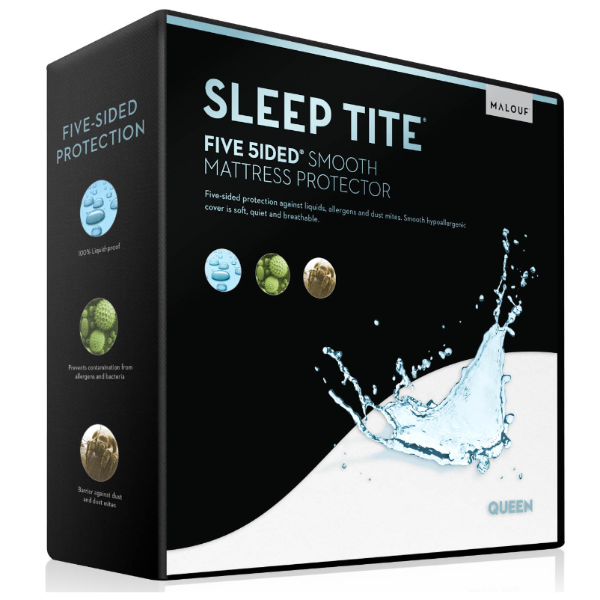 SLEEP TITE 5 SIDED SMOOTH MATTRESS PROTECTOR